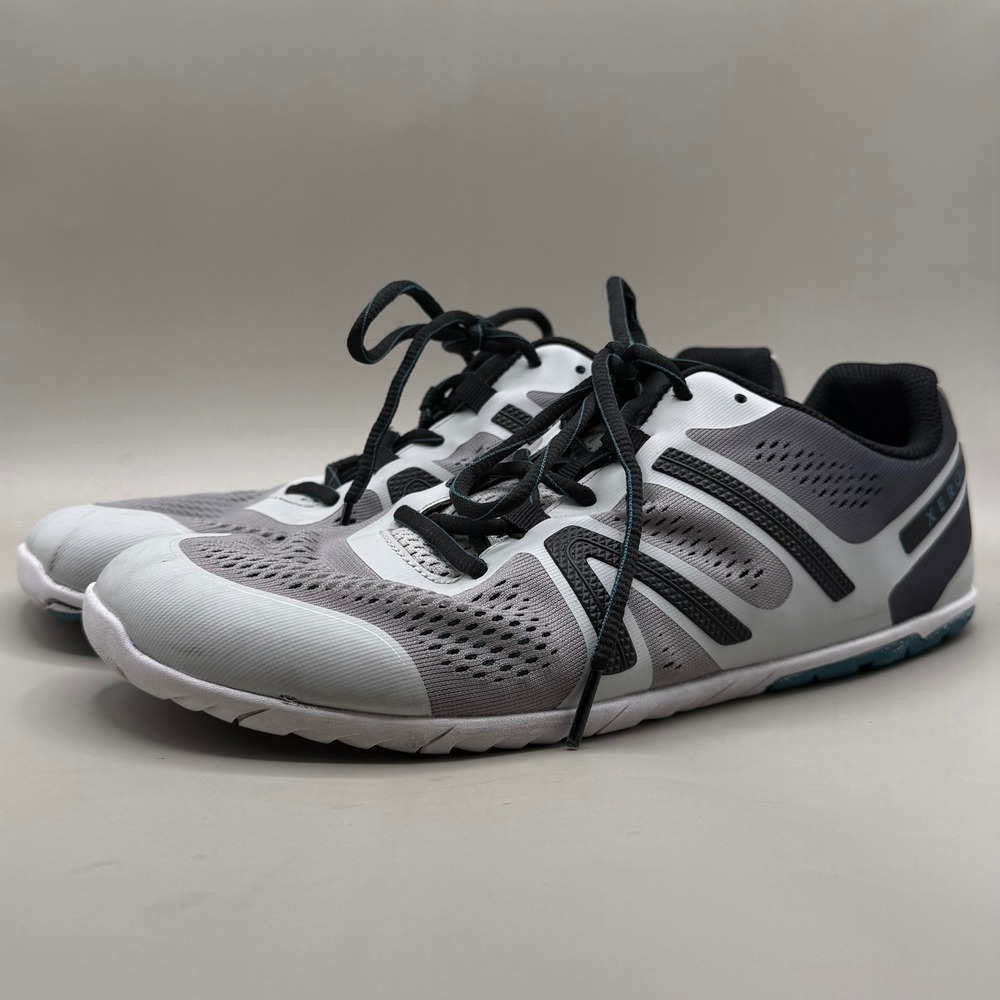 Xero Shoes HFS Running Shoes Mens 10 Minimalist Barefoot Zero Drop Gray Black